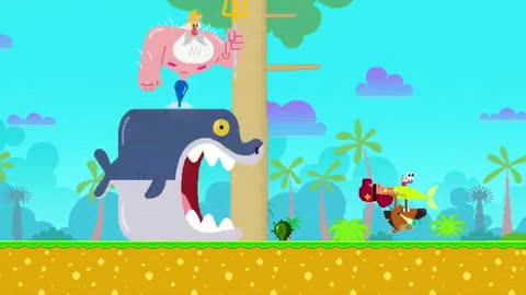 Zig & Shark Cartoon Fun 🐠 Colorful Reels #Shorts