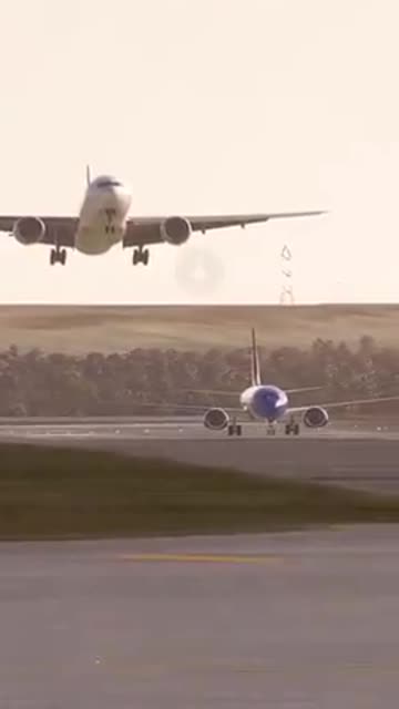One cleared to take off and one cleared to land on the same runway...