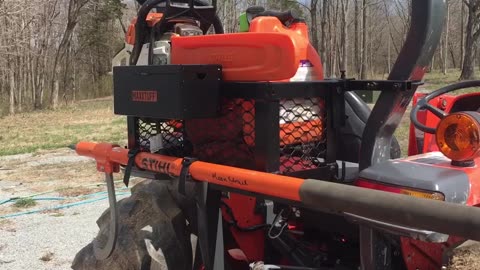 MaxxTuff ROPSRIDER - Installed on a Kubota MX6000