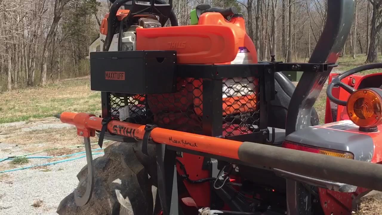 MaxxTuff ROPSRIDER - Installed on a Kubota MX6000