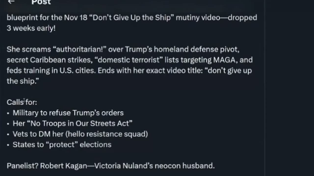 MI Senator Slotkin 💣 Bombshell 💥