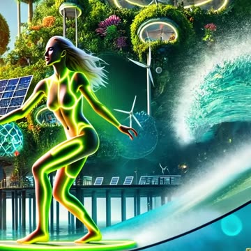 Tech Meets Sustainability #rachael #mermaid