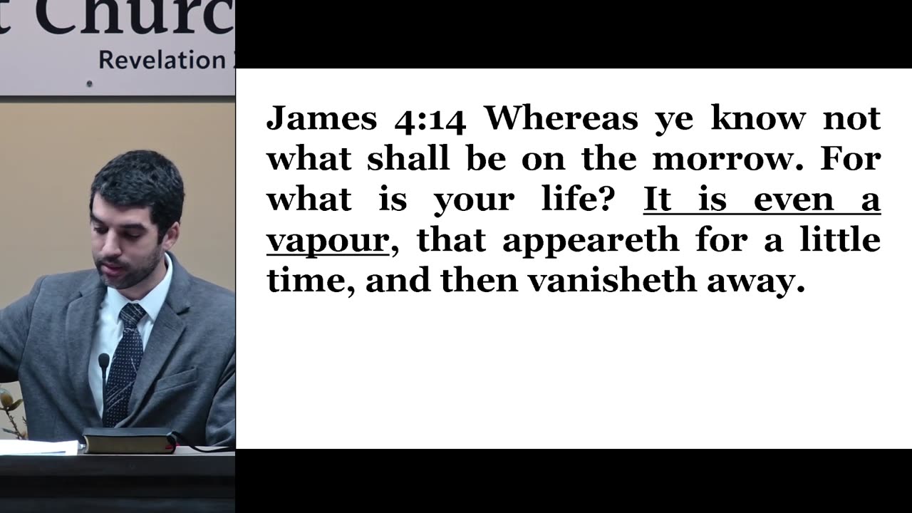 Sunday School - 11/30/2025 -Consider Your Ways: Haggai 1’s Rebuke of Neglect