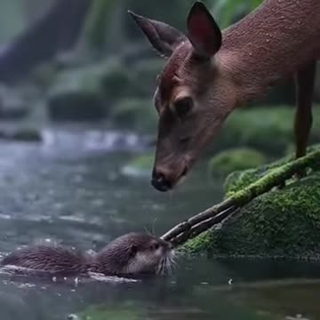 The Helpful Deer | A Heartwarming Wildlife Story 🦌💚