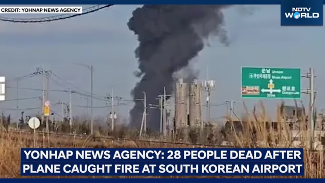 south korean plane crashes