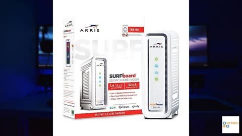 ARRIS® Surfboard® SB6190 Cable Modem, White