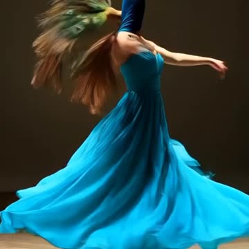 "Dance of Grace: A Girl and Her Peacock | USA Show Highlight