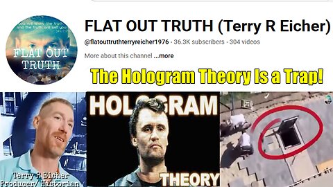Flat Out Truth "Charlie Kirk Hologram & Trap Door Theory" 100% Debunked!