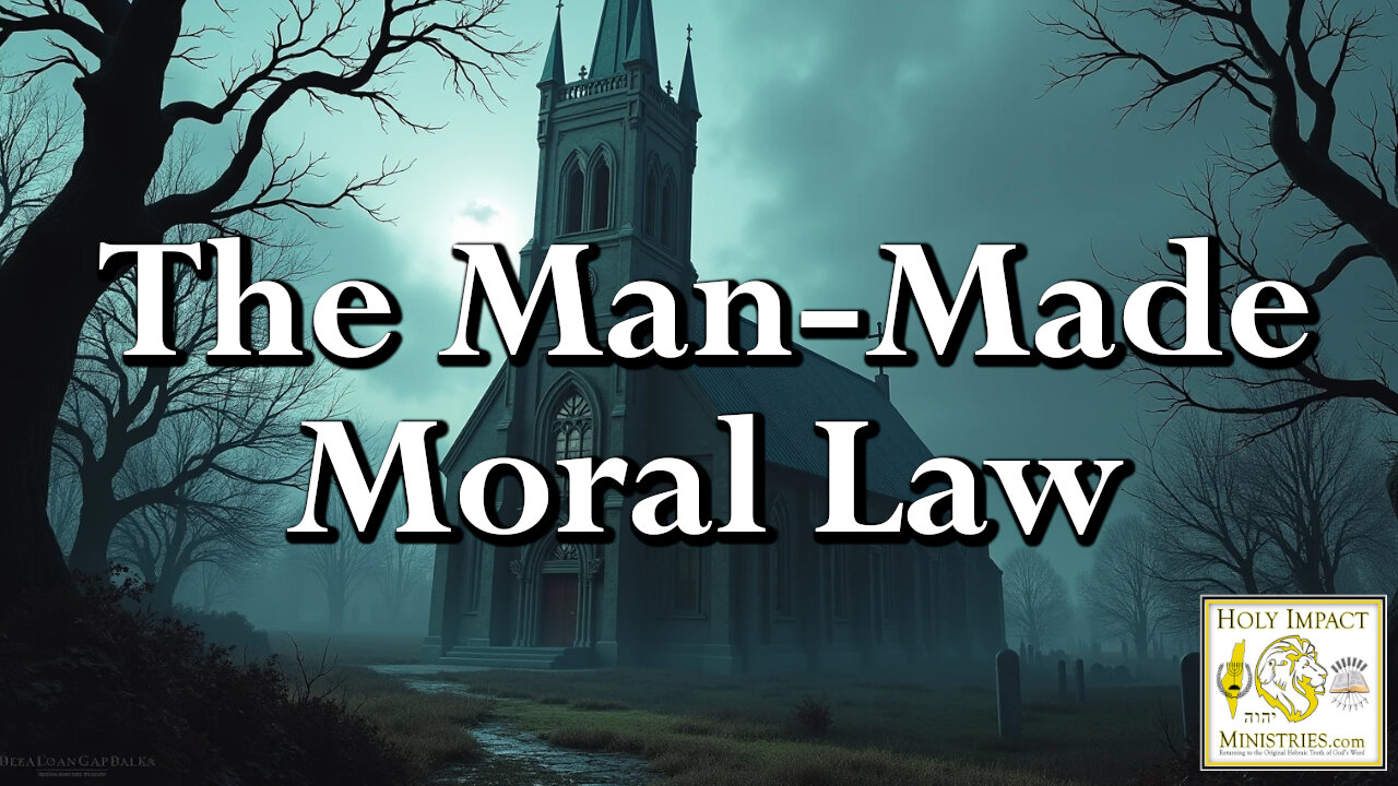 The Man-Made Moral Law