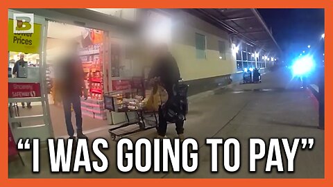 "Sorry, I Was Going to Pay for This!" Shoplifter Gets Caught Immediately by Police Officers