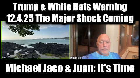 MICHAEL JACO Reveals Shocking Information In This Interview,Watch With Me.Trump & White Hats warning