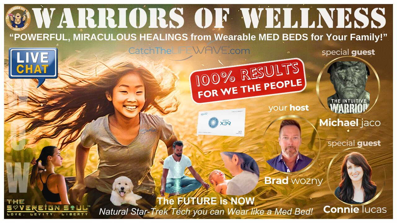 How Wearable MAHA backed Med Bed patches REVERSE AGING, Pain, PTSD & Chemical Dependencies!