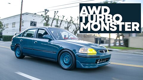 How ⁨@1106bambam⁩ Build A 560 HP AWD Turbo Honda Civic Ek! (He Wants More Power)