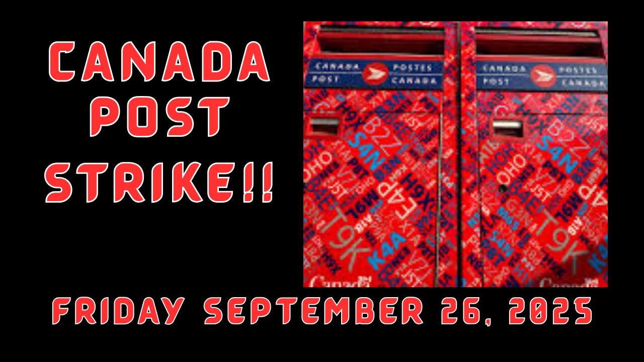 CANADA POST STRIKE: No Mail, No Mercy