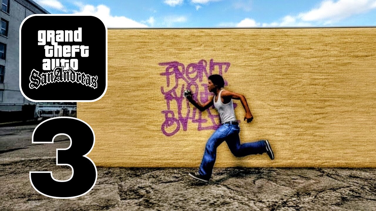 Grand Theft Auto: San Andreas - Gameplay Walkthrough Part 3 - Tagging Turf (iOS, Android)