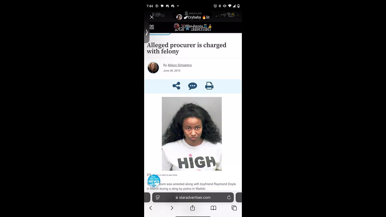 Finesse bottom/ Roberts host Ruby is a registered sex offender