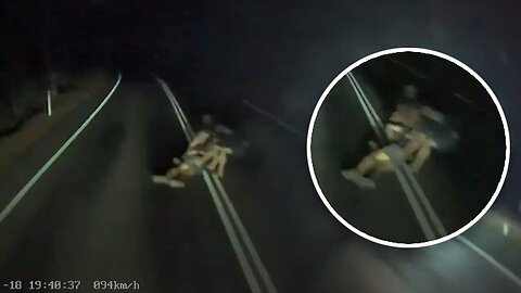 Unnerving Encounters on Roads at Night