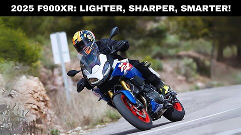 2025 BMW F900XR Review – Lighter, Sharper & Smarter Than Ever!