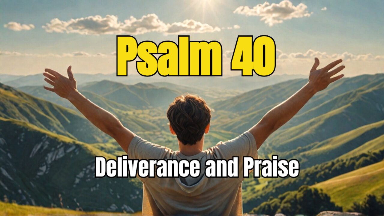 Psalm 40 - A Psalm of Deliverance and Praise