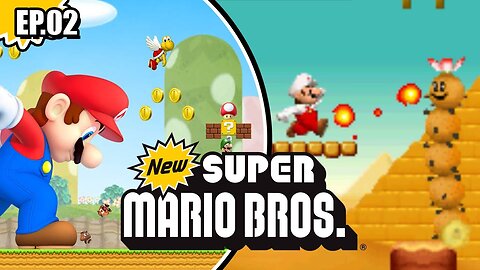 New Super Mario Bros. Ep.[02] - Correndo no deserto.