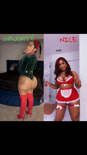 WHO YALL SPENDING THE HOLIDAYS WITH , NAUGHTY OR NICE