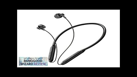 Joyroom D8 bluetooth Headset Sports Neckband Earphone 14.2mm Moving Coil HiFi Sound Review