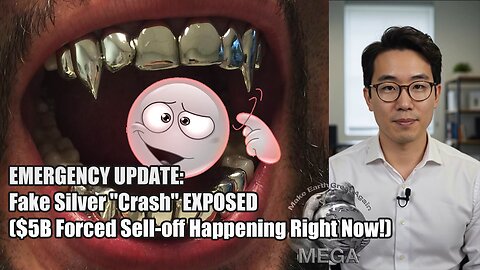 EMERGENCY UPDATE: Fake Silver "Crash" EXPOSED ($5B Forced Sell-off Happening Right Now!)