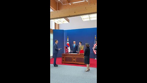 President Trump awarded South Korea’s Highest Honor, the Grand Order of Mugunghwa 🇺🇸🇰🇷