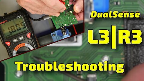 Fixing L3 & R3 Switch Problems on DualSense (After Joystick Replacement)