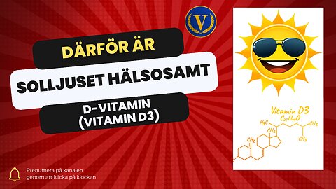 Därför är solljus hälsosamt (Vitamin D3)