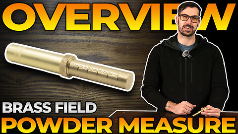 Overview - Muzzle-Loaders.com Brass Field Powder Measure - MZ1413