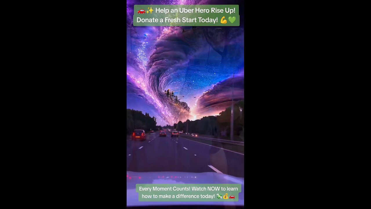 🚗✨ Help an Uber Hero Rise Up! Donate a Fresh Start Today! 💪💚