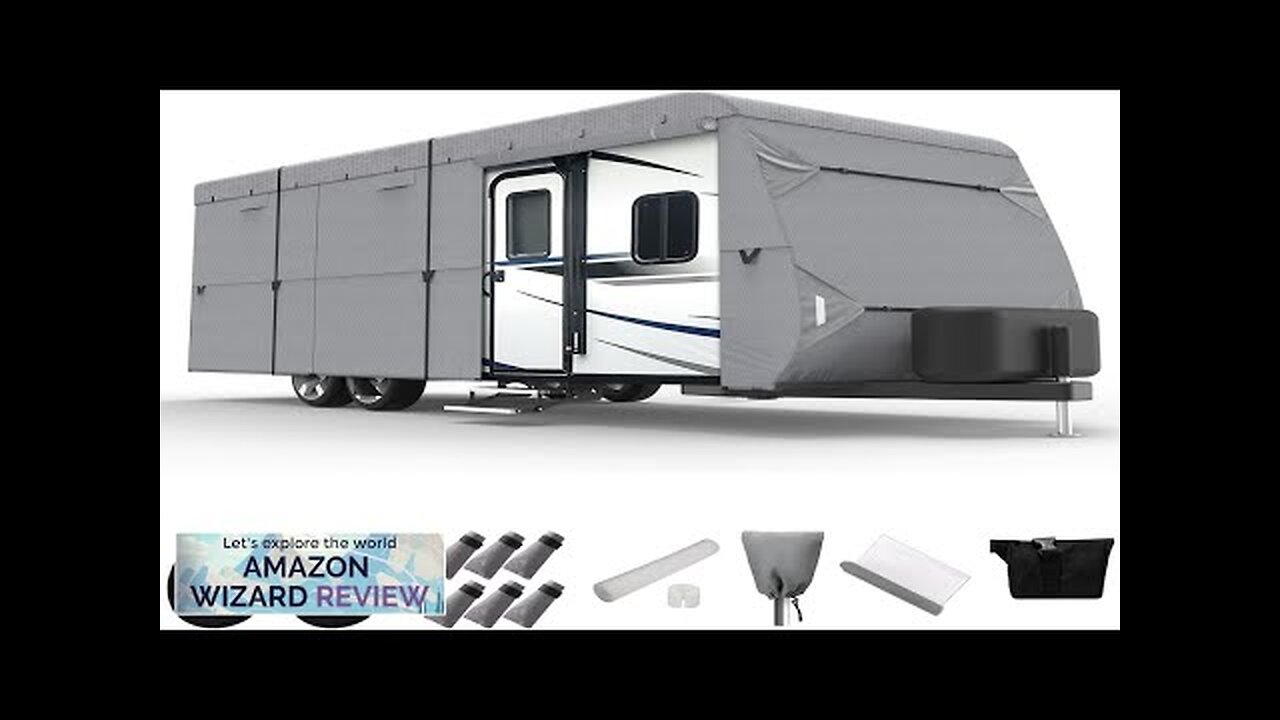 XGear Windproof Upgraded 30' 33' RV Cover Travel Trailer Cover Extra-Thick Review