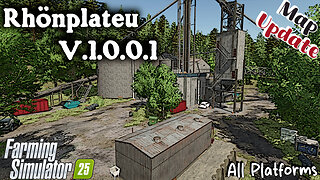 Map Update | Rhönplateu | V.1.0.0.1 | Farming Simulator 25