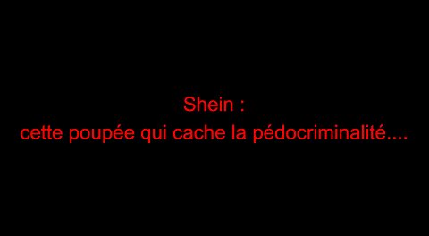 Shein : cette poupée qui cache la pédocriminalité....