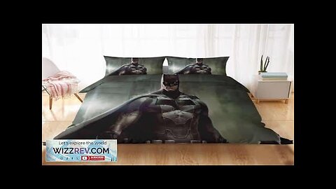 Batman Fierce Look Awesome Monochromic Fan Art Bedding Set Review