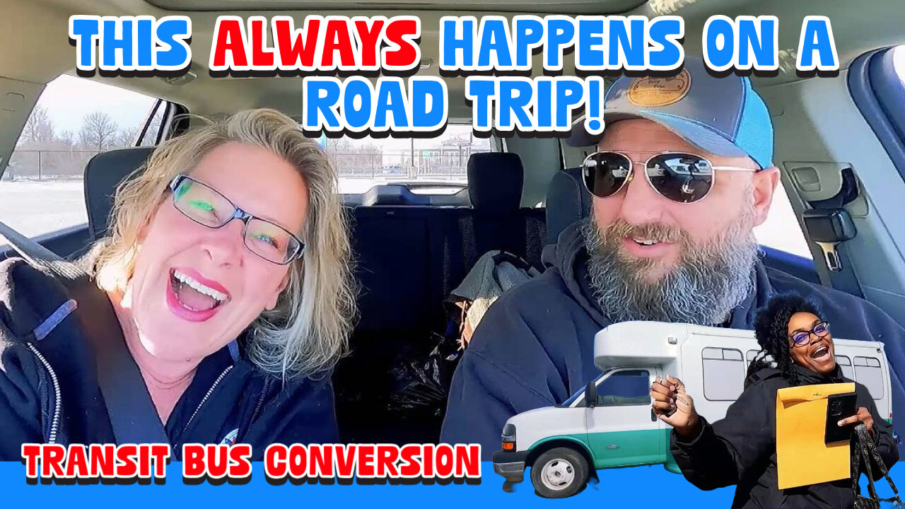 SUPRISE ADVENTURE~TRANSIT BUS CONVERSION tiny house, homesteading, off-grid, cabin build, DIY HOW TO