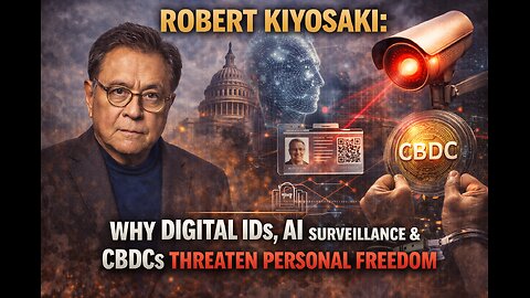 Robert Kiyosaki: Why Digital IDs, AI Surveillance & CBDCs Threaten Personal Freedom