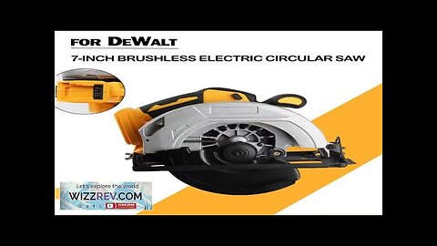 7 Inch Brushless Electric Circular Saw Cordless High Power Board Cutting Machine Review