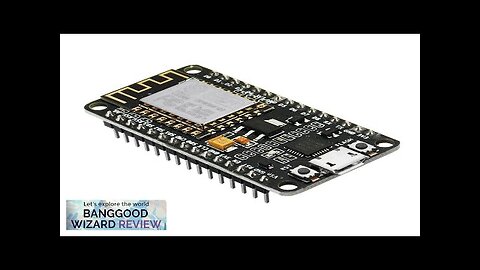 3Pcs Geekcreit® NodeMcu Lua WIFI Internet Things Development Board Based ESP8266 CP2102 Review