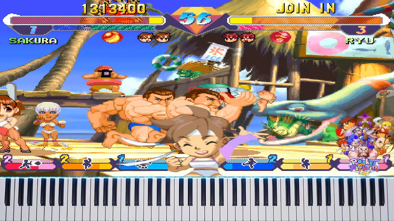 Pocket Fighter 🌕 House Beach, Amazon 🎹MIDI🎹