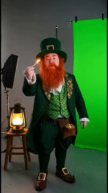 A Leprechaun's Green Screen Rant