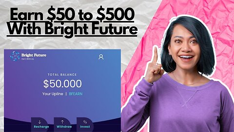 Make $50 to $500 Daliy passive income with bright future