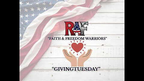 RAF Giving Tuesday