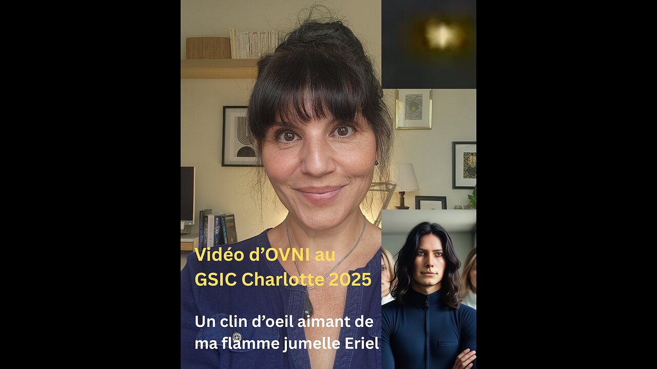 Un clin d’oeil aimant de ma flamme jumelle Eriel | Vidéo d’OVNI au GSIC Charlotte 2025