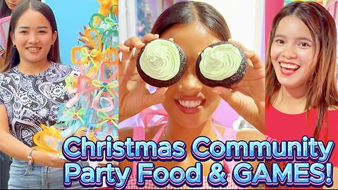 Filipina HUGE Christmas Community Party & Baking Beauty! OFF GRID ISLAND FAMILY PHILIPPINES LIVING