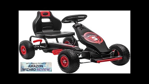 Aosom Kids Pedal Go Kart Ride-on Toy with Ergonomic Comfort Pedal Car Review