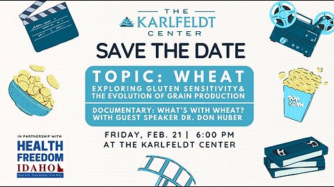 SAVE THE DATE! GMOs and Glyphosate with Dr Huber.