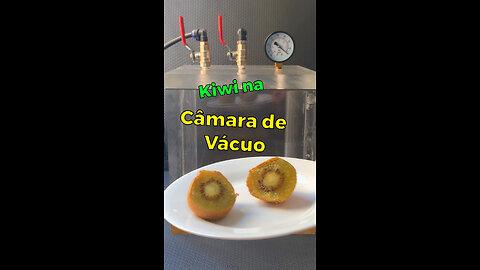 Kiwi in Vacuum Chamber is BIZARRE! 🥝🥝🥝