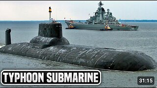 ⚓️🇷🇺 Russian Navy's 48000 Ton Typhoon-class SSBN Submarine - Engineering Marvel! MilTec by SubBrief